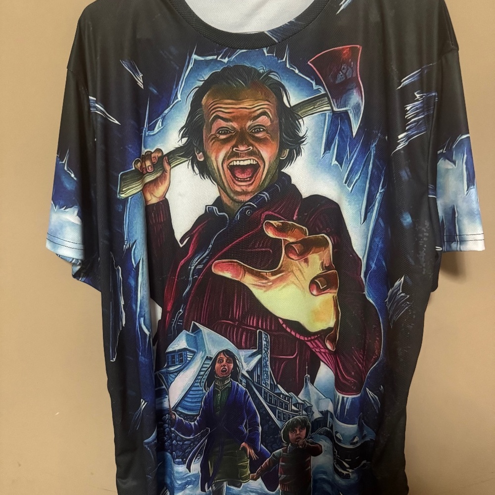Custom Stephen King The Shining Graphic Print Shirt 2xl